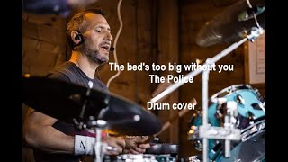 The beds too big without you  The Police  Drum cover [upl. by Keenan]