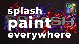 Paint Splat Demo [upl. by Yntrok]