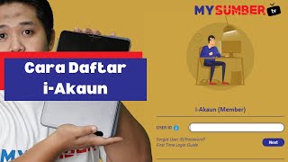 Cara Daftar iAkaun KWSP Untuk Semak Baki Jumlah Duit Dalam Akaun amp Bayaran iSinar KWSP iSInar [upl. by Odlabu]