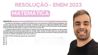 ENEM 2023  Em janeiro do ano passado a direção de uma fábrica abriu uma creche para os filhos de [upl. by Dorweiler101]