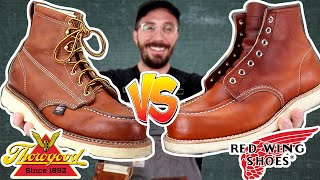 Top 10 Things to Know Before You Buy  Red Wing vs Thorogood  5 Min Showdown [upl. by Acsicnarf]