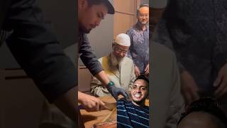 Zakir nauek steak food foodie chef wagyu malaysia quran hijab drzakirnaik [upl. by Ahsila]