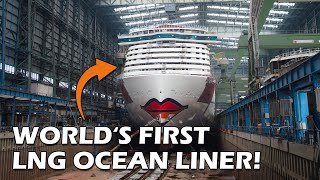 Building the LARGEST Cruise Ship EVER BUILT IN GERMANY  AIDAnova  CINEMATIC TIMELAPSE 4K [upl. by Auhsej]