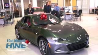 Hine Temecula Mazda 2017 Mazda Miata MX5 RF Launch Edition Delivery [upl. by Amiaj]