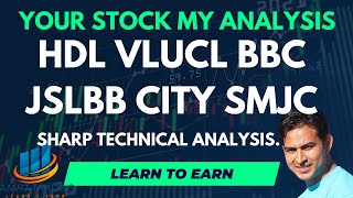 HDL VLUCL BBC JSLBB CITY SMJC sharp Technical Analysis nepse sharemarket share [upl. by Hares]