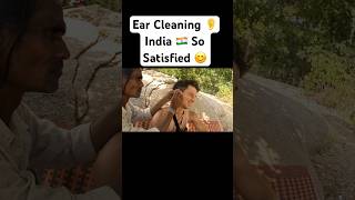 Ear cleaning India 🇮🇳 india earcleaningasmr earcleaning earwaxremoval earwaxcleaning travel [upl. by Ahseiyn867]