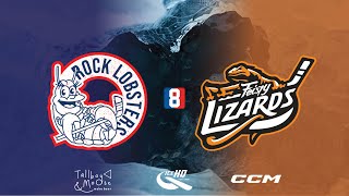 Rock Lobsters vs Feisty Lizards  Div 8  21st July  IceHQ Beer League ice hockey [upl. by Maddock316]