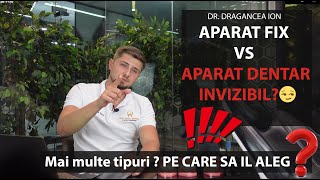 Aparat Dentar Metalic Ceramic Safir Invizibil Pe care sa il aleg  Ortodont Brasov [upl. by Sandry160]