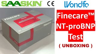 Wondfo Finecare™ NTproBNP Rapid Quantitative Test  UNBOXING  FIA Test  W202 [upl. by Sprague832]