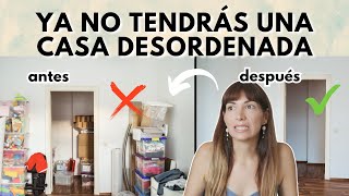 CÓMO DEJAR DE TENER UNA CASA DESORDENADA 🏠❓ Soluciones prácticas para mantener un orden duradero ✨ [upl. by Vicky]