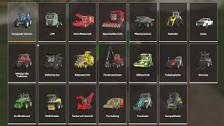 FS19 for Xbox One PS4 and PCMac  Vehicles and more [upl. by Juanita327]