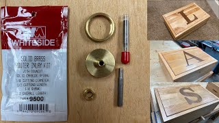 Router Inlay Kits How They Work Easy 3 step Process [upl. by Aihgn]