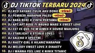 DJ TIKTOK TERBARU 2024  DJ AYO SAYANG CULIK AKU DONG 🎵 DJ PEMBERI HARAPAN PALSU  FULL ALBUM VIRAL [upl. by Revlis3]