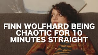 Finn Wolfhard being chaotic for 10 minutes straight [upl. by Eisej971]