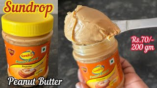 Sundrop Peanut Butter Review  Sundrop Peanut Butter Creamy [upl. by Takakura625]