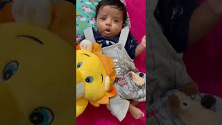 Gal Tere ye mote mote baby playing cute shorts diwalispecial [upl. by Harriot]