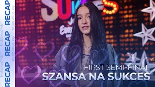 Szansa na Sukces 2024 Poland  First SemiFinal  RECAP [upl. by Wat]