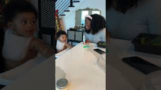 😆Singing to baby boy and he’d rather watch MRS RACHEL 😭🤣 shorts shortvideo baby [upl. by Einnaffit892]