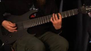 Meshuggah Metal Riff Lesson Part 2 [upl. by Erdnassak]