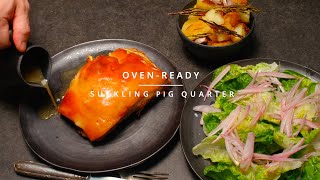 Oven read Suckling Pig quarter [upl. by Kenweigh939]