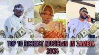 Top 10 Richest Musician In Zambia 2024 NET WORTH  Yo Maps Number One  yomaps macky2 zambia [upl. by Blaine]