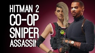 Hitman 2 Coop Sniper Assassin Gameplay Lets Play Hitman 2 PreOrder Mode Sniper Assassin [upl. by Nahtannhoj894]