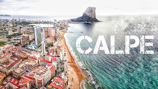 CALPE SPAIN  CINEMATIC 4K DRONE [upl. by Ainerol]