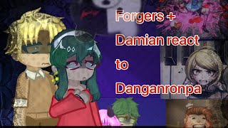 Forgers  Damian react to Danganronpa executions [upl. by Attenaj]