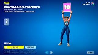 NUEVO BAILE PUNTUACION PERFECTA NUEVA TIENDA FORTNITE HOY 270124 TIENDA DE FORTNITE 27 DE ENERO [upl. by Yellhsa166]