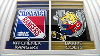 Barrie Colts vs Kitchener Rangers  Dec 16th 2023 [upl. by Corbie255]