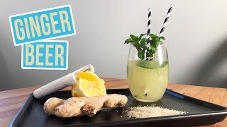 Ginger Beer selber machen  Ginger Beer Rezept ohne Alkohol [upl. by Dorwin]