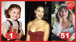 Alyssa Milano ⭐ Transformation From 1 To 51 Years Old [upl. by Clorinda110]