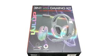 LvLup 3 in 1 led gaming kit from Vivitar [upl. by Ricker]