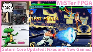 MiSTer FPGA Sega Saturn Core Updated Again BIG Improvements New Games and Fan Test Requests [upl. by Ofelia]