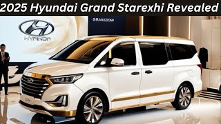 All New 2025 HYUNDAI GRAND STAREXH1 Revealed Amazing Luxury VAN [upl. by Harriot]