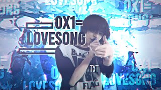 0X1 LOVESONG → TXT EDIT  FMV [upl. by Ecaj]