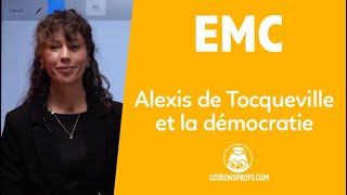 Alexis de Tocqueville et la démocratie  EMC  Terminale  Les Bons Profs [upl. by Airdnaz]