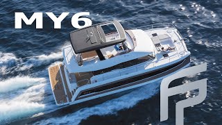 Discover the MY6 a luxury yacht catamaran by Fountaine Pajot Motor Yachts MY44 [upl. by Siravaj175]