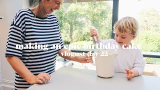 Baking An Epic Birthday Cake amp Mega Kitchen Clean Up ad  Vlogust Day 22 [upl. by Pavior]