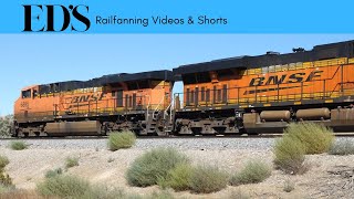 BNSF TRAIN VIDEO  BNSF 5895 EB HVRNBAR Vernon CA to Barstow CA 8172024 [upl. by Jc212]