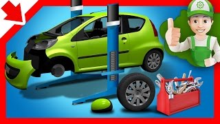 Cartoon for kids Handy Andy car repairs  Little Smart Kids [upl. by Sherrie]