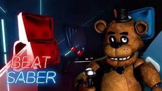 five nights at freddys song  the living tombstone in beat saber [upl. by Oidgime365]