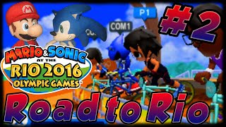 ABM Mario amp Sonic Rio 2016 Olympic Games Road To Rio Walkthrough  2 3DS HD [upl. by Enattirb]