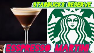 ESPRESSO MARTINI  Syphon coffee maker  STARBUCKS RESERVE ROASTERY CHICAGO USAvlog [upl. by Aikahs]