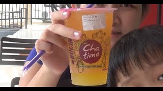 Review Taiwan Mango Juice Chatime Regular Harga Rp22000 [upl. by Fransen]