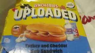 Lunchables Uploaded Turkey amp Cheddar Sub Sandwich lunchables uploaded turkey uploaded [upl. by Cantlon]