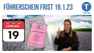 Führerschein läuft ab DAS ändert sich 2023 für Autofahrer [upl. by Roderich495]