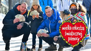 Wrzuciłem 20 000 zł do puszki WOŚP reakcja wolontariuszek [upl. by Nilahs893]