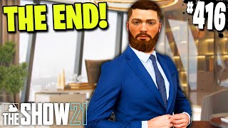 I OFFICIALLY RETIRED FROM THE MLB MLB The Show 21  Road To The Show Gameplay 416 [upl. by Garv]