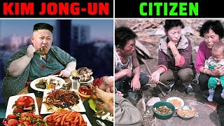 KIM JONG UN VS आम KOREAN की खुराक  Kim JongUns Diet vs Citizens diet [upl. by Hi]